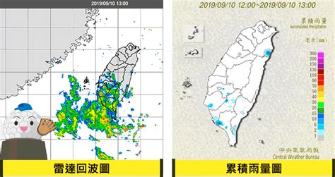 會不會下雨|一張圖看懂降雨強度─雷達回波圖 